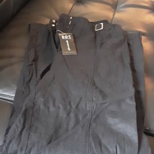 Black linen pant. Nwt. 12P